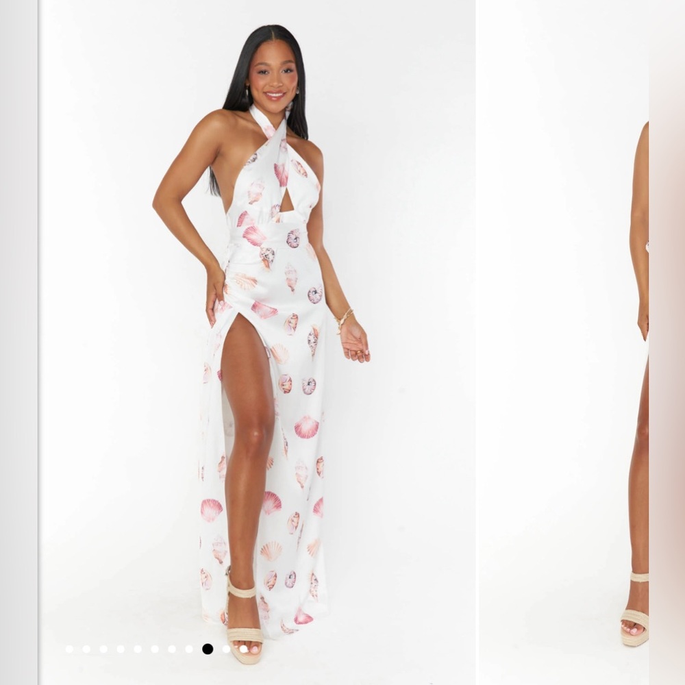 Show me your mumu- Adele Halter Maxi Dress